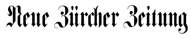 Neue Zricher Zeitung